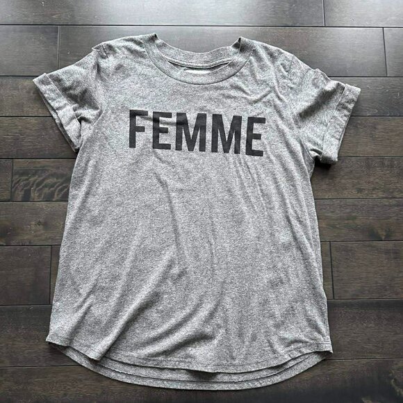 Anthropologie Sol Angeles Femme Graphic Tee - Picture 4 of 5